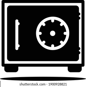 Safe icon for applications, websites and presentations