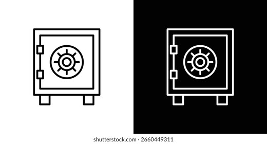 Safe icon for Apps. Icon Design Template.
