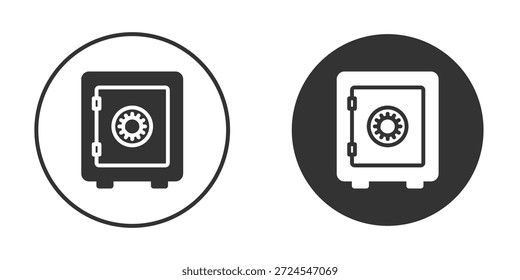 Safe icon clipart vector designs for graphic projects