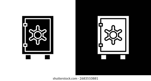 Colección de icono seguro. Ilustración plana de icono de Vector