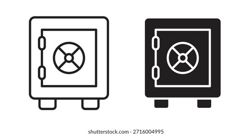 Safe icon concept for infographic, website or app.