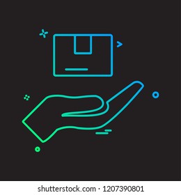 Safe icon design vector