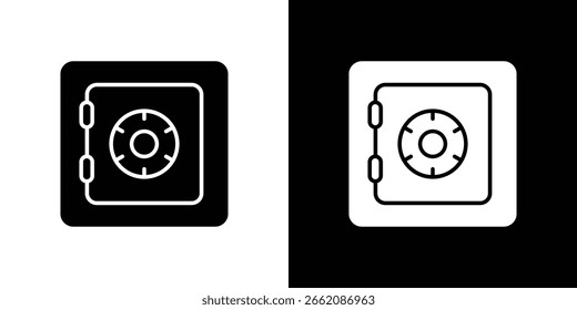 Sicheres Symbol des Vektorpakets mit Symboldesign