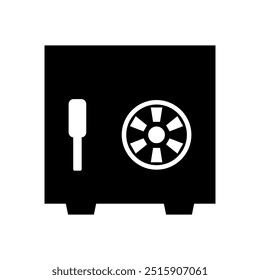 Sicheres Symbol auf Hintergrund