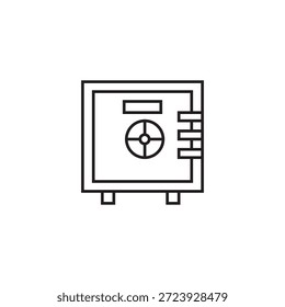 safe icon illustration element design