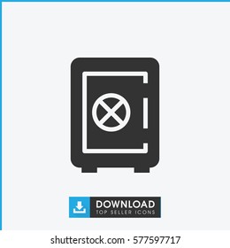 Safe icon illustration isolated vector sign symbol