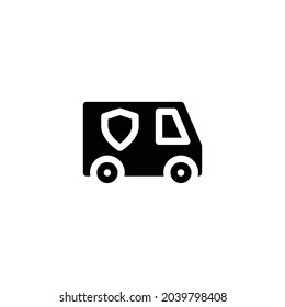 Icono De Seguridad Aislado En Fondo Blanco