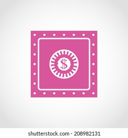 Safe Icon Isolated on White Background