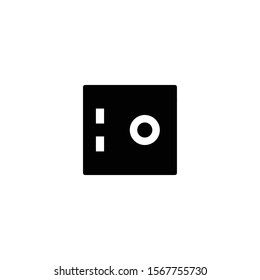 Safe icon. Money Secure symbol. Logo design element