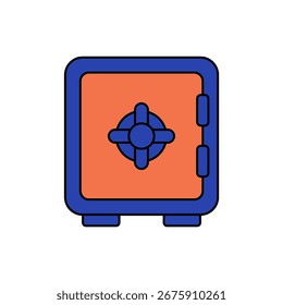 Icono seguro Contorno editable Línea de trazo Dibujo EPS