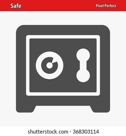 Safe Icon. Professional, pixel perfect icons optimized for both large and small resolutions. EPS 8 format.