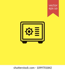 safe. safe icon. sign design. Vector EPS 10.