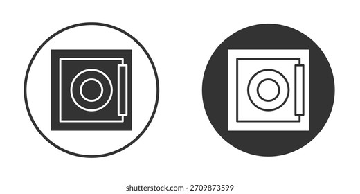 Safe icon signs pack. Vector symbols for graphic designs