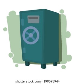 Safe icon, vector 