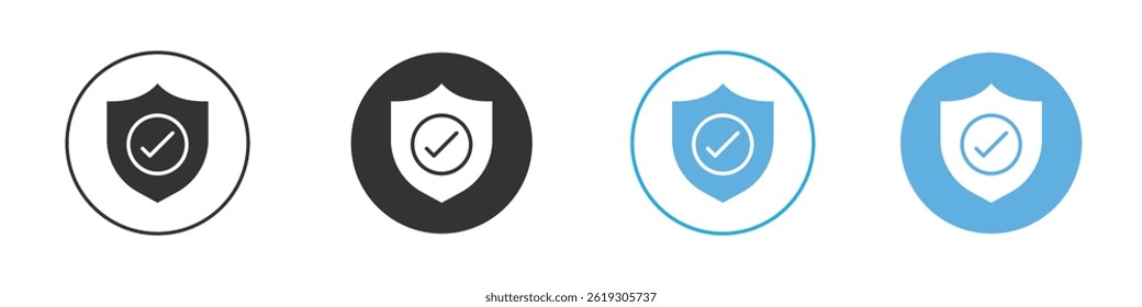 Safe icon Vector Graphic set