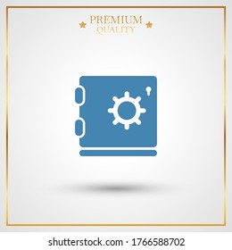 safe Icon. Vector illustration EPS 10.