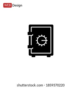 Safe-Symbol. Vektorgrafik EPS10.