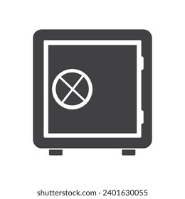 safe icon vector ilustration logo design