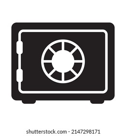 Safe icon, vector isolated illustration