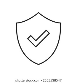 Safe icon vector isolated on white background.