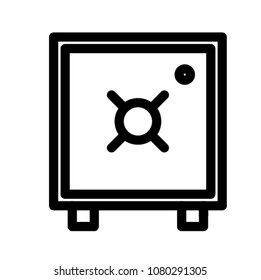 safe icon vector pictogram mark symbol