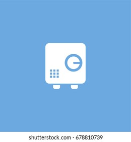 safe icon. vector sign symbol on white background