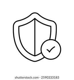 Safe icon vector stock illustration