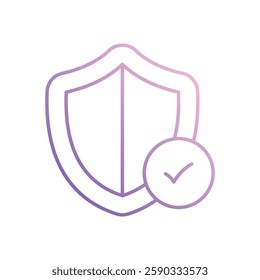 Safe icon vector stock illustration
