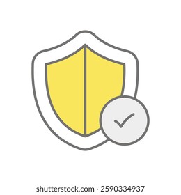 Safe icon vector stock illustration