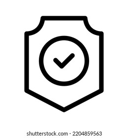Safe Icon Vector Symbol Design Illustration