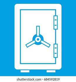Safe icon white