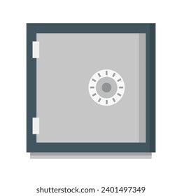 Safe illustrated on white background