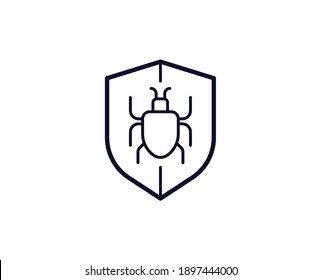 Safe Internet Icon. Bar Black Line Sign. Premium Quality Graphic Design Pictogram. Outline Symbol Icon For Web Design, Website And Mobile App On White Background. Monochrome Safer Internet Day Icon