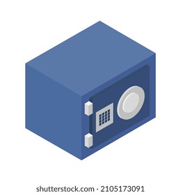 Safe isometric on a background
