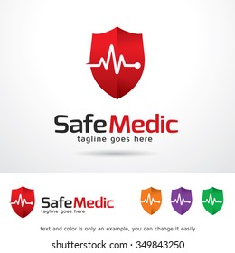 Safe Medic Logo Template Design Vector