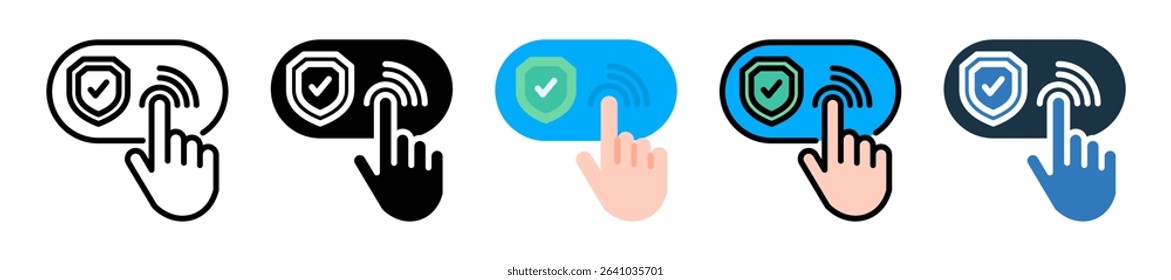 Safe Mode Icon Multiple Style