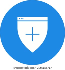 Safe Mode Icon vector image. Can also be used for Cyber Security. Suitable for mobile apps, web apps and print media.