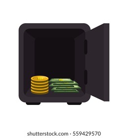 safe money box icon
