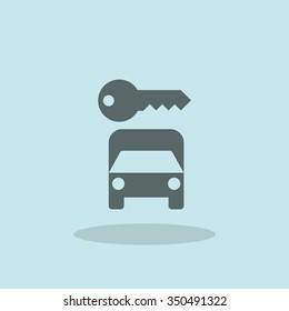 Safe parking icon
