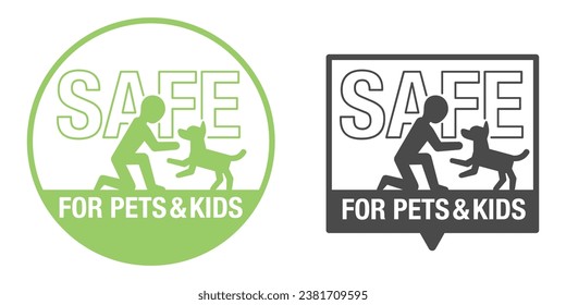 Pegatinas de círculo seguras para mascotas y niños - suministros de limpieza y agentes amigables para animales domésticos y niños 