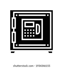 safe protect equipment glyph icon vector. safe protect equipment sign. isolated contour symbol black illustration