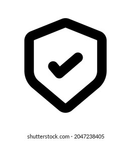Safe protect icon.secure.check (vector illustration)