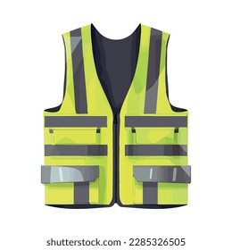 safe protective vest icon isolated