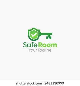 Safe Room Logo Vector Template Design. Good for Business, Start up, Agency, and Organization