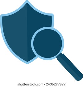 safe search network flat icon 