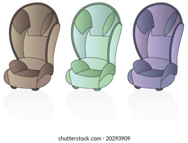 Safe seat for the baby car