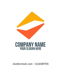safe, secure, abstract company logo concept