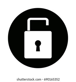 safe secure padlock close business concept