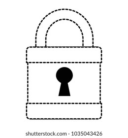 safe secure padlock icon