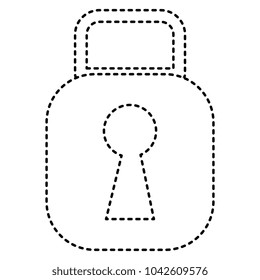 safe secure padlock icon